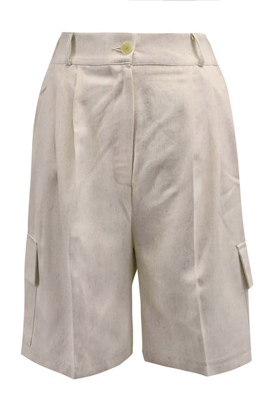 Kylie Cargo Pocket Bermuda Shorts