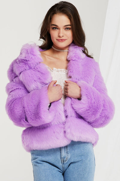 Nevaeh Faux Fur Mink Coat-3 Colors