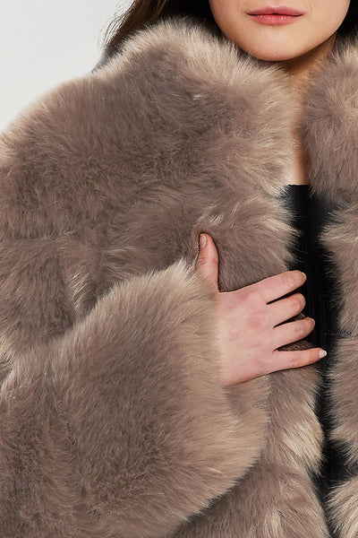 Nevaeh Faux Fur Mink Coat-3 Colors