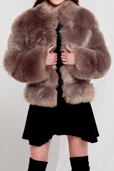 Nevaeh Faux Fur Mink Coat-3 Colors