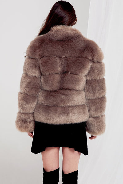 Nevaeh Faux Fur Mink Coat-3 Colors