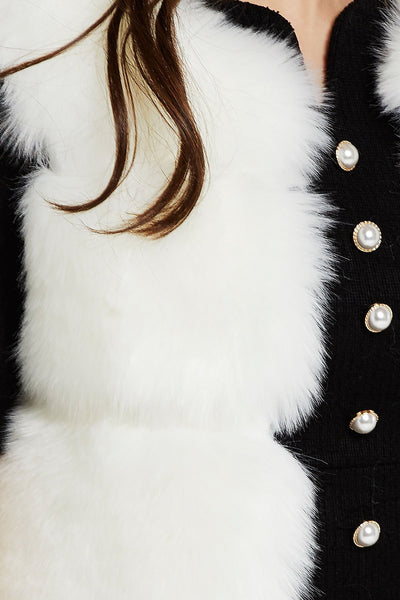 Ximena Faux Fur Mink Vest