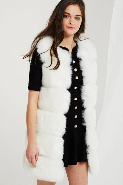 Ximena Faux Fur Mink Vest