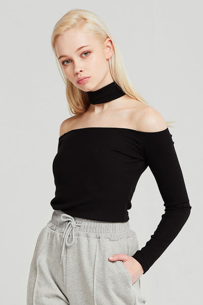 Ruby Choker Top