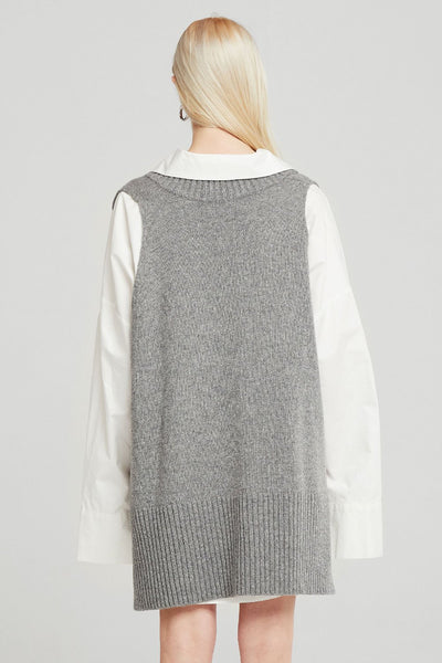 Lyla Oversized Knit Vest