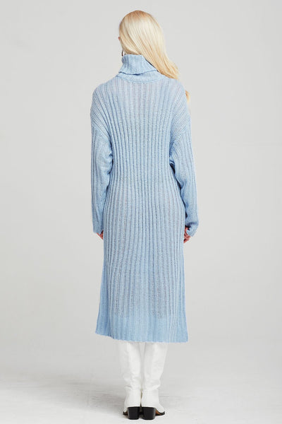 Evelyn Turtleneck Knitted Long Dress