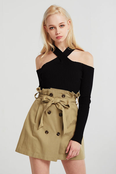 Paige Trench Skirt