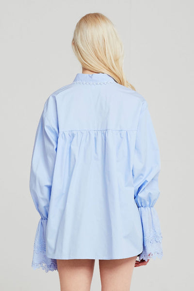 Cora Lace Trim Shirt