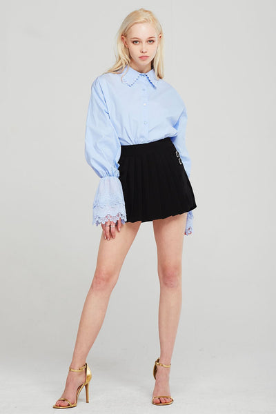 Cora Lace Trim Shirt