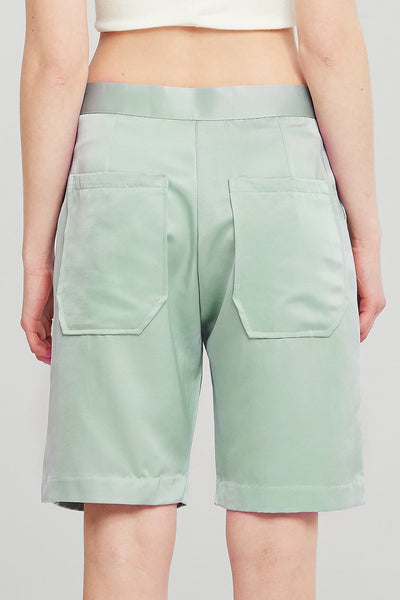 Emerson Satin Bermuda Shorts