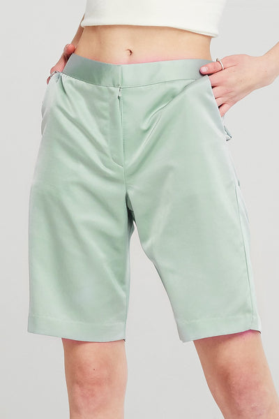 Emerson Satin Bermuda Shorts