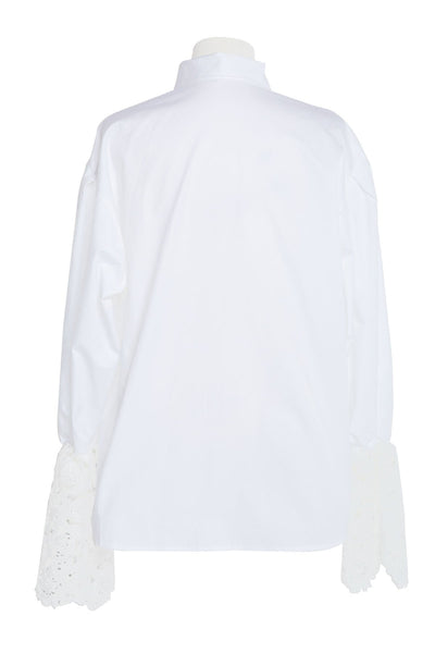 Maroa Lace Cuffs Shirt-2 Colors