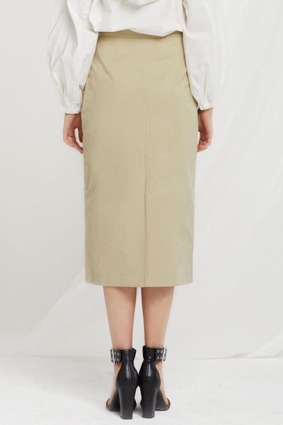 Nelly H-line Midi Skirt