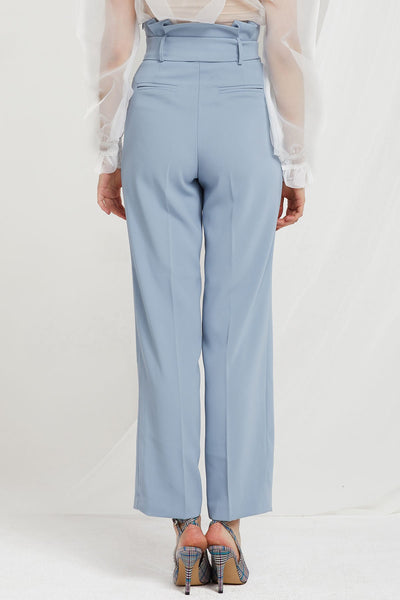 Nova High Waist Pants w/ Sash Belt