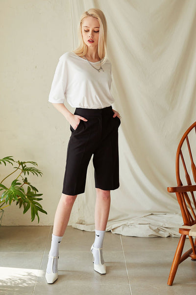 Vivienne Pintuck  Detail Shorts