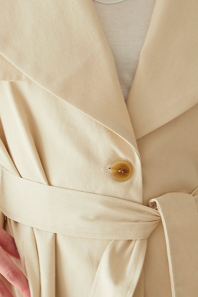 Rebecca Puff Sleeve Trench Coat