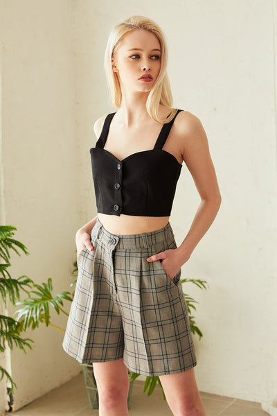 Paige Plaid Shorts