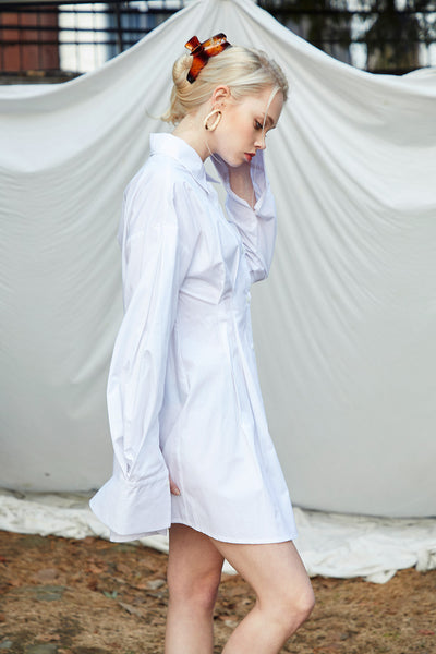 Blair Pintuck Shirt Dress