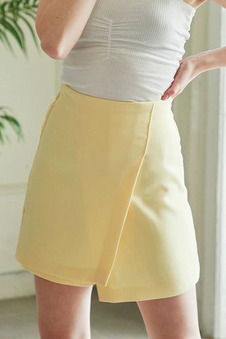 Melody Wrap Effect Skort