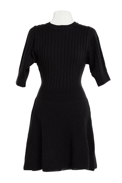 Bianca Puff Sleeve Knit Dress-2 Colors