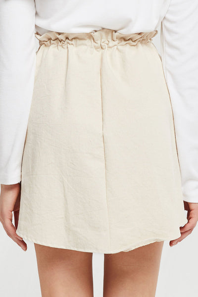 Scarlett Drawstring Waist Pocket Skirt