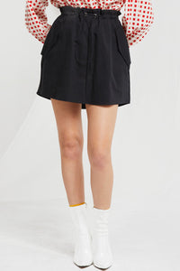 Scarlett Drawstring Waist Pocket Skirt