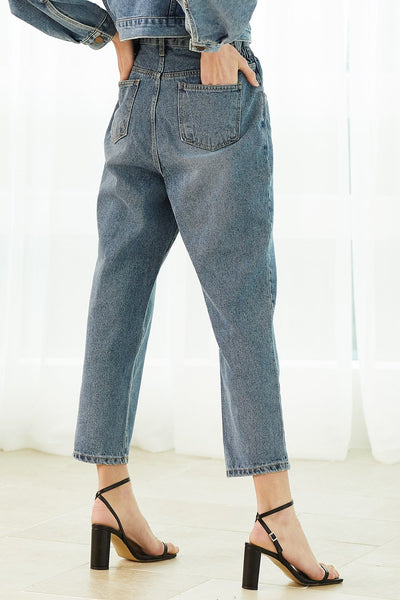 Anna High Waist Mom Jeans