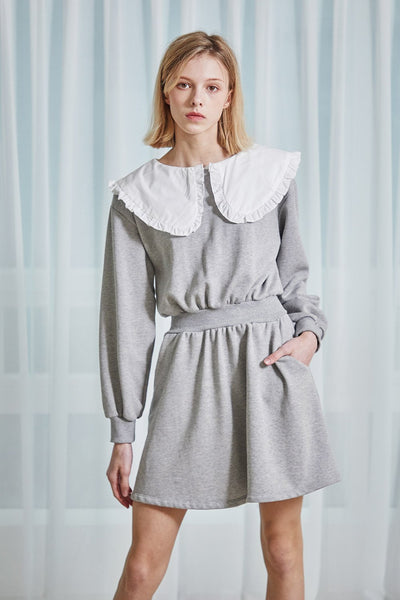 Stella Frill Collar Sweat Dress