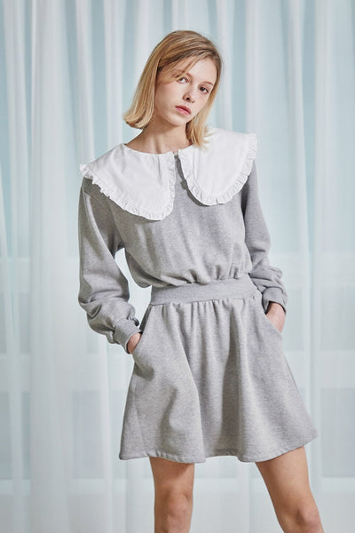 Stella Frill Collar Sweat Dress