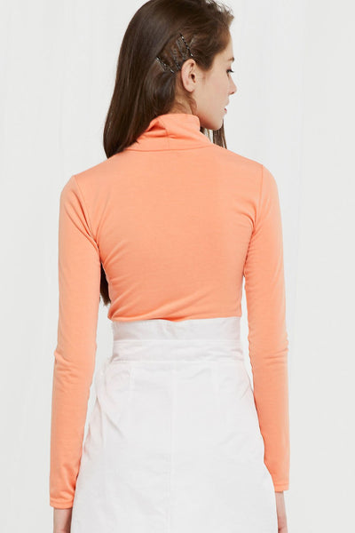 Ura High Neck Crop Top