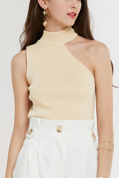 storets.com Alexis One Shoulder Knit Top