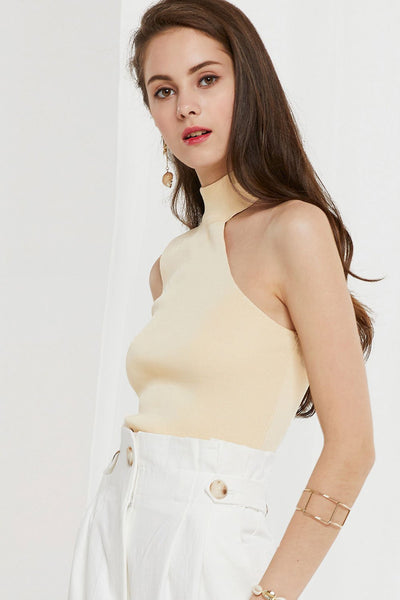 storets.com Alexis One Shoulder Knit Top