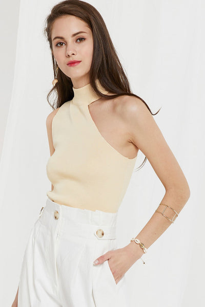 storets.com Alexis One Shoulder Knit Top