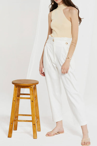 Ainsley High Waist Pegged Pants