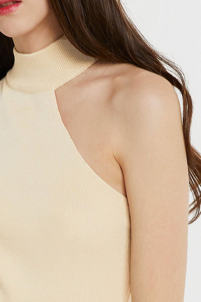 storets.com Alexis One Shoulder Knit Top