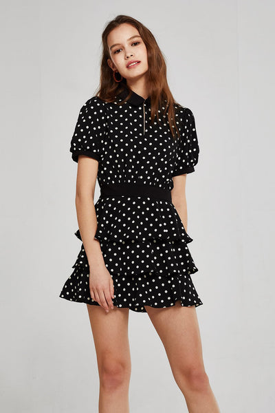 Mia Polka Dot Romper