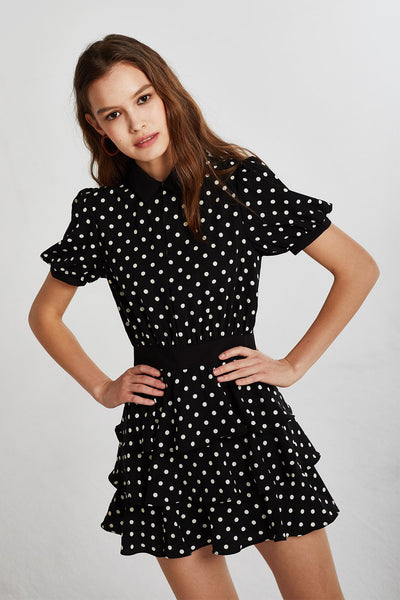 Mia Polka Dot Romper