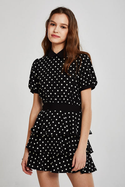 Mia Polka Dot Romper