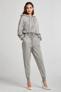 Athena Sweat Hoodie Jumpsuit