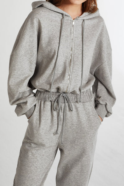 Athena Sweat Hoodie Jumpsuit