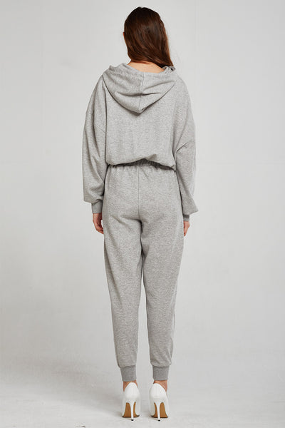 Athena Sweat Hoodie Jumpsuit