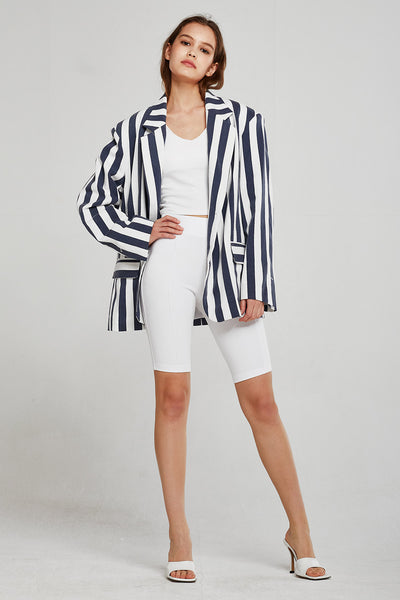 Victoria Bold Stripe Blazer