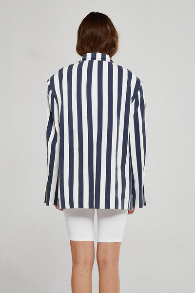 Victoria Bold Stripe Blazer