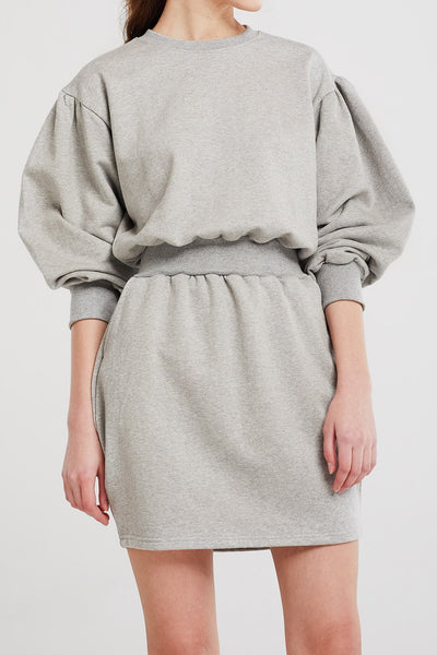 Grace Puffed Sweat Dress