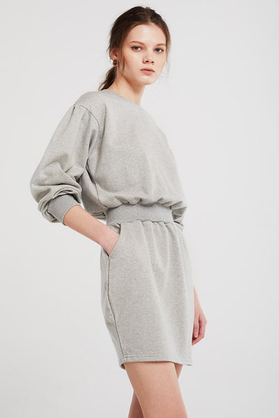 Grace Puffed Sweat Dress