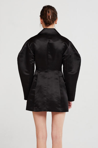 Lyla Structured Satin Jacket