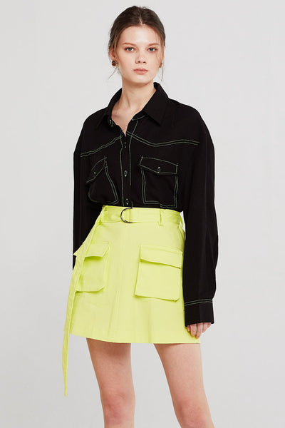 Stella Contrast Stitch Shirt