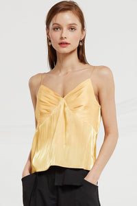 Kensley Crinkle Satin Cami Top