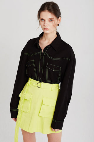 Stella Contrast Stitch Shirt