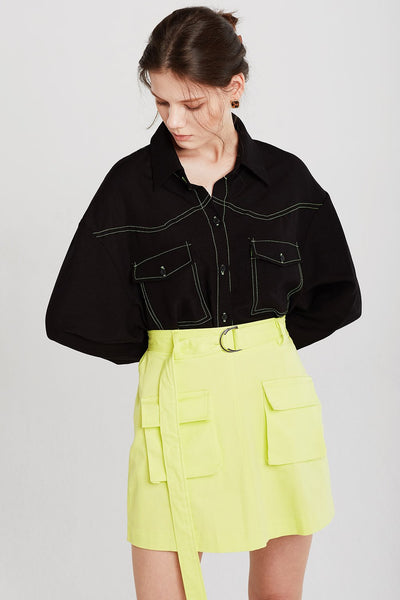 Stella Contrast Stitch Shirt